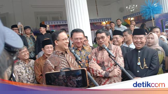 Anies and Ahok Whisper at New Year’s Eve Event, Hint at 2025 Surprise