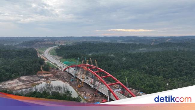 Jembatan Rp 2,42 Triliun di Tol IKN Segera Rampung