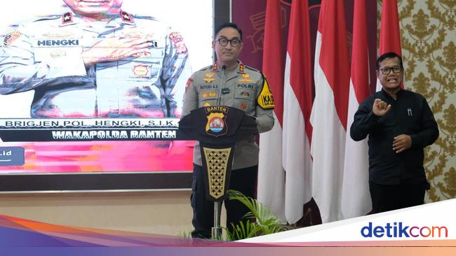 Catatan Polda Banten: Jumlah Tindak Pidana Naik 15% di Tahun 2024