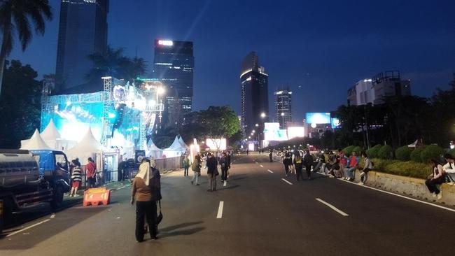 Senangnya Pekerja di Sudirman Jakarta, Pulang Ngantor Ada Car Free Night