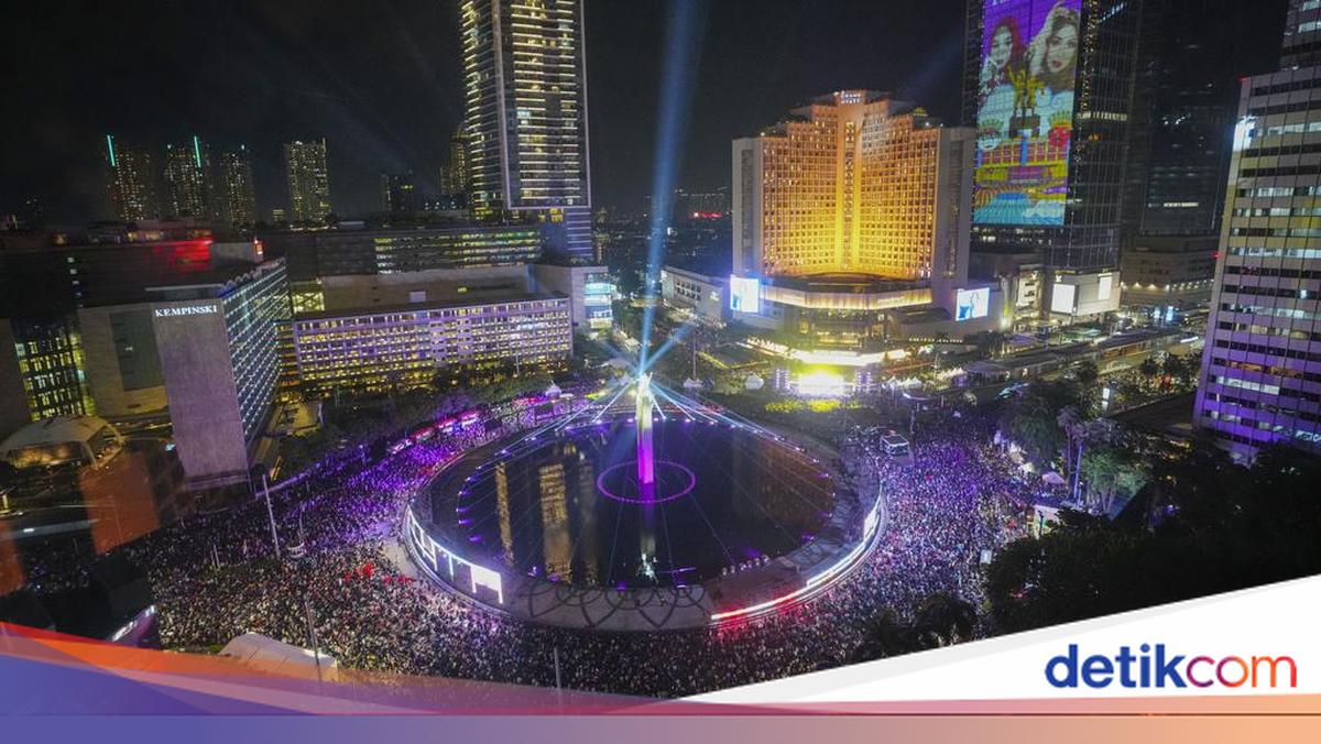 Malam Tahun Baru, Jl Sudirman-Thamrin Mulai Ditutup Jam 18.00 WIB