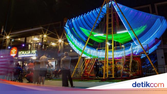 Suasana Malam Tahun Baru di Batavia PIK, Spot Wisata Kekinian Jakarta