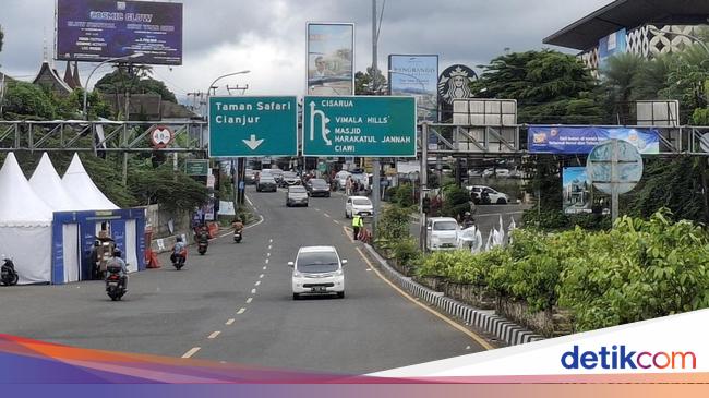 Long Weekend, Ganjil Genap di Puncak Bogor Diterapkan sampai 29 Februari