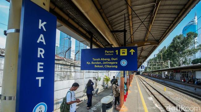 Pengguna KRL Pengin St BNI City Disatukan ke St Karet, Bukan Sebaliknya