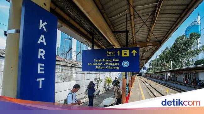 Pengguna KRL Pengin St BNI City Disatukan ke St Karet, Bukan Sebaliknya