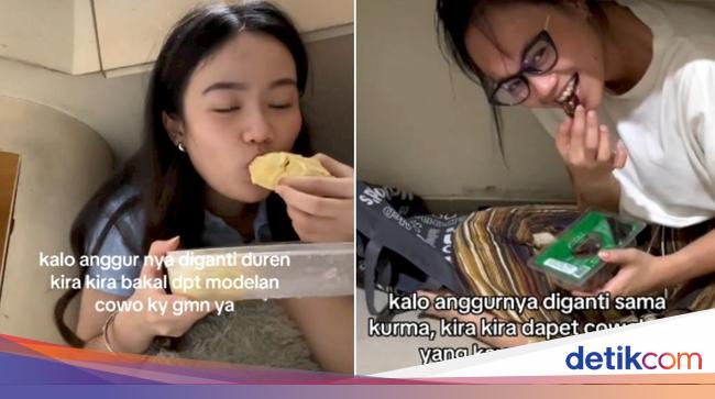 Kocak! Demi Tren Makan Anggur, Netizen Ini Ganti dengan Buah Lain