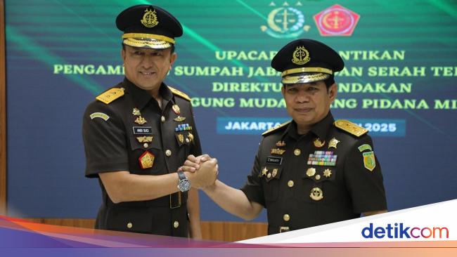 Jampidmil Lantik Kolonel Cpm Andi Suci Jadi Direktur Penindakan Baru