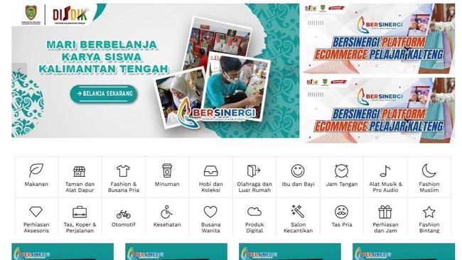 Gubernur Kalteng Promosikan Karya Siswa Lewat Platform BERSINERGI