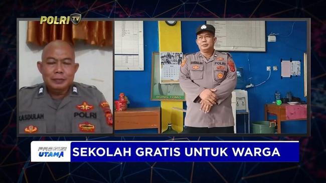 Aiptu Kasdulah Bangun SMK Gratis untuk Anak Kurang Mampu di Indramayu