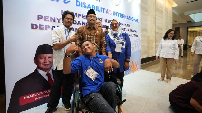 Mensos Puji Gerindra atas Komitmen Perjuangkan Hak Penyandang Disabilitas