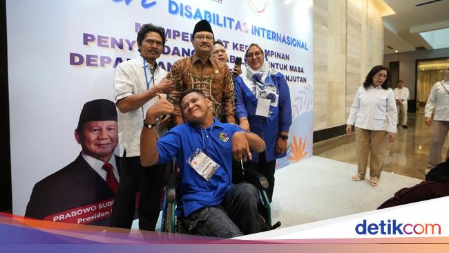 Mensos Puji Gerindra atas Komitmen Perjuangkan Hak Penyandang Disabilitas