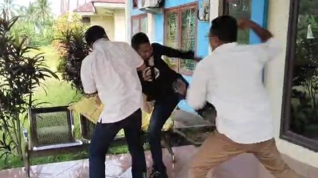 Viral Kadis Perindag Halbar Malut Aniaya Pendemo, Pelaku Ditangkap