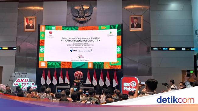 Saham RATU Terbang Nyaris ARA di Debut Perdana IPO