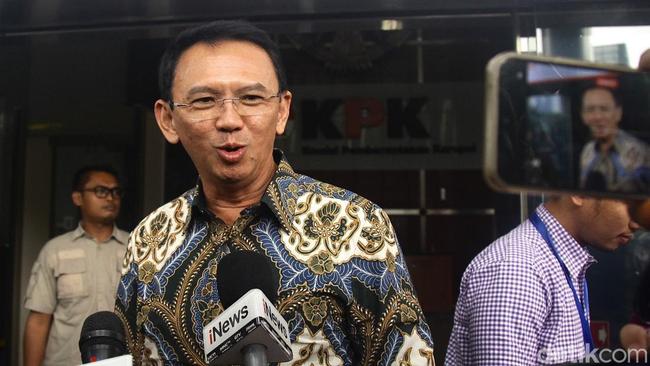 Ahok soal Hasto Kristiyanto Tersangka: Tanya KPK Lah