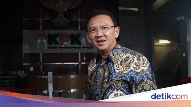 Gaya Santai Ahok Jadi Saksi Perkara di KPK