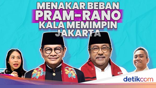 Menakar Beban Pram-Rano Kala Memimpin Jakarta