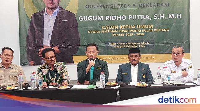 Keponakan Yusril, Gugum Ridho Putra Deklarasi Maju Caketum PBB 2025-2030