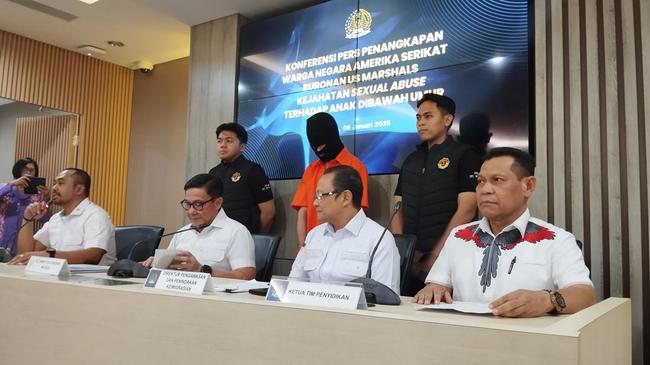 Imigrasi Tangkap Buron US Marshals Pelaku Eksploitasi Seksual Anak