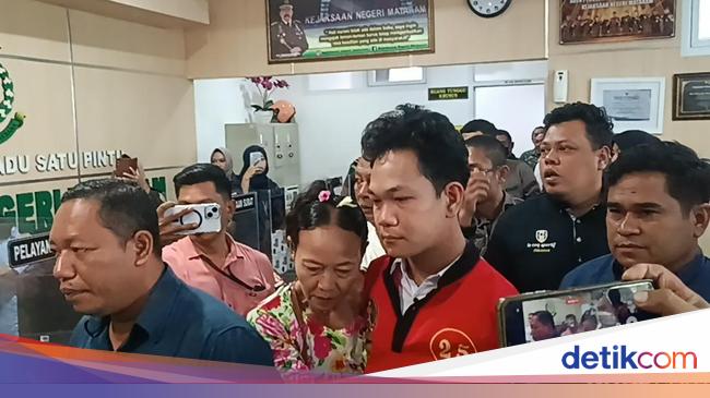 Agus Difabel Tersangka Pelecehan Menangis Histeris Usai Ditahan