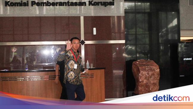 Ahok Cuma 1 Jam Diperiksa KPK: Tinggal Konfirmasi Aja