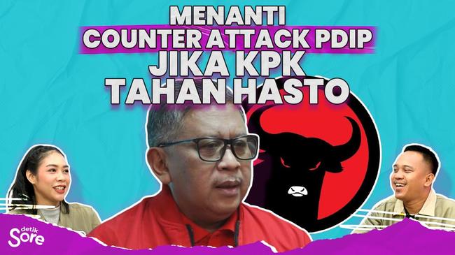 Menanti Counter Attack PDIP Jika KPK Tahan Hasto