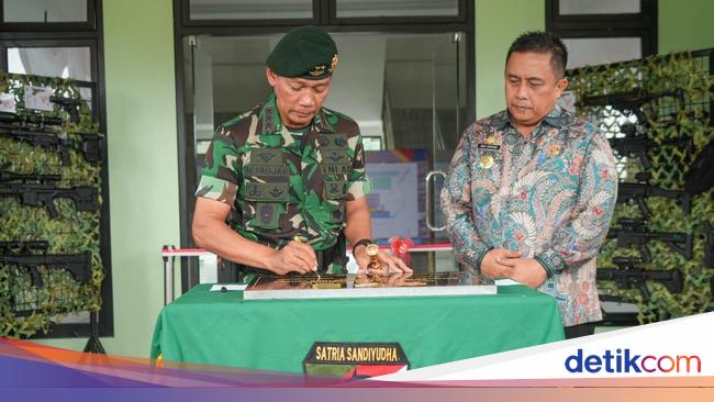 Resmikan Pembangunan Yon Taipur di Bekasi, Pangkostrad Harap Bawa Manfaat Besar