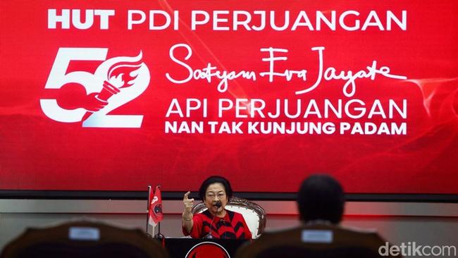 5 Momen dan Poin-poin Pidato Megawati di HUT PDIP