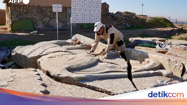 Dihancurkan ISIS, Situs Mesopotamia Kuno di Irak Kini Disusun Lagi