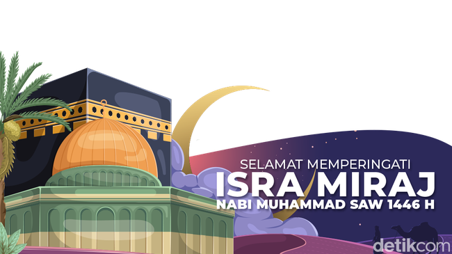 10 Twibbon Isra Mikraj 2025 Unik dan Baru, Cocok Dibagikan di Medsos