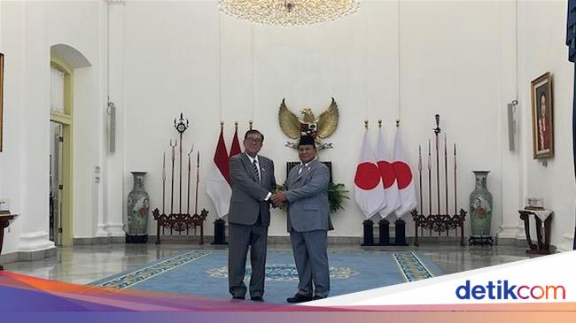 Prabowo Terima Kunjungan Kenegaraan PM Jepang Shigeru Ishiba di Istana Bogor