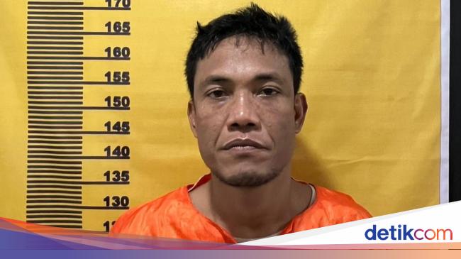 Tampang Riko Pembunuh Istri karena Tak Terima Ditegur Pakai Narkoba