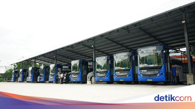 Rencana Genjot Produksi Bus Listrik buat Transportasi Jakarta