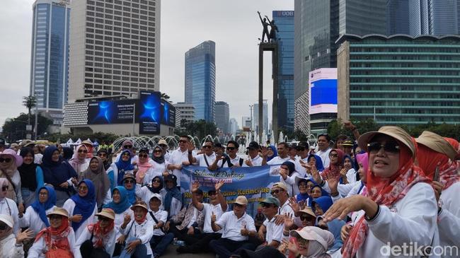 Senangnya Warga Kerinci Jambi Reunian di CFD Bundaran HI