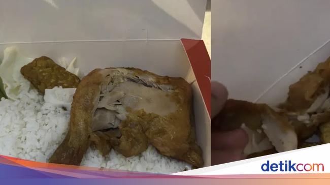 Geli! Beli Ayam Gepuk di Resto Terkenal, Tampilannya Seperti Bekas Digigit