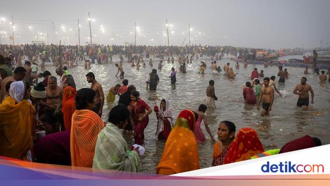 Korban Ritual Mandi Suci Kumbh Mela Bertambah, Kini 79 Orang