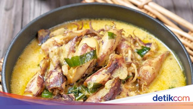 Resep Gulai Cumi-cumi Berkuah Gurih Berempah yang Lezat Mantap