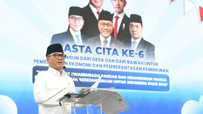 Bacakan Deklarasi Subang, Mendes: Kami Siap Sukseskan Asta Cita Prabowo