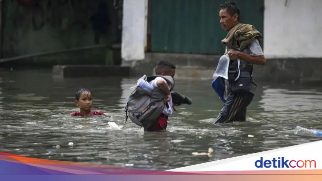 3 RT di Pluit Jakut Terendam Banjir Rob, Ketinggian Air Capai 50 Cm