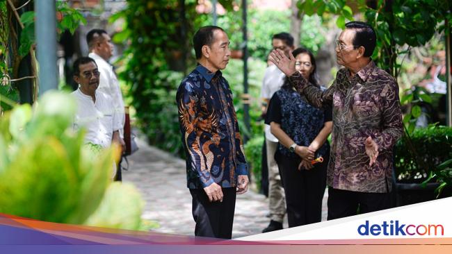 Ini Kata Keraton-Pengkaji Batik Soal Motif Baju Sultan Saat Menjamu Jokowi