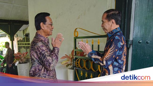 Jokowi Ungkap Bahas Geopolitik-Ekonomi Global Bareng Sultan HB X