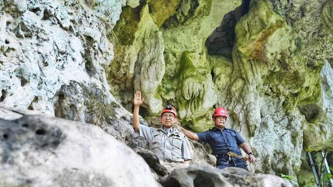 Menbud Sebut Taman Arkeologi Leang-Leang Setara Colosseum di Roma