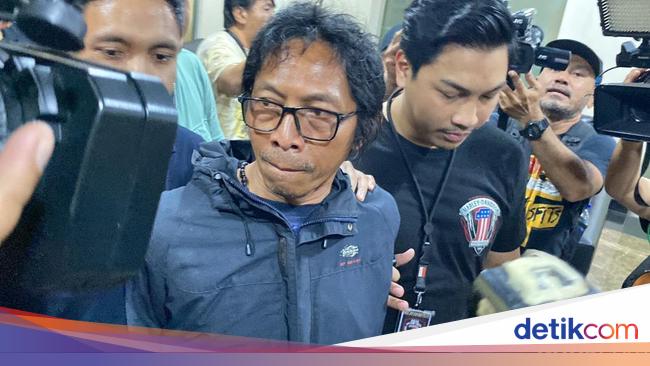 Tiba di Polda Metro, Nanang 'Gimbal' Pembunuh Sandy Permana Membisu
