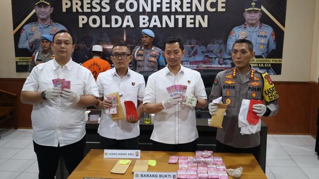 Pengedar Uang Palsu di Banten Ditangkap, Tipu Korban Modus Gandakan Duit