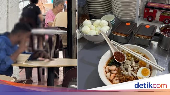 Tak Mampu Bayar Makanan Pria Ini Dapat Makanan Gratis dari Penjual