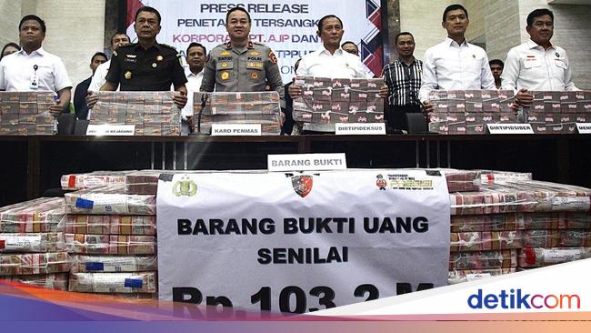Ini Tumpukan Uang Rp 103,2 Miliar Disita dari Kasus Judol