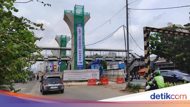 Ada Proyek LRT, Jalan Sekitar Manggarai Jaksel Direkayasa hingga Agustus 2026