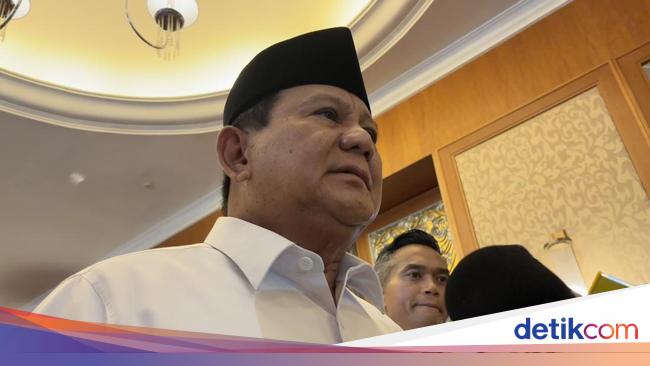 Prabowo Respons Usulan Makan Bergizi Gratis Dibiayai Dana Zakat