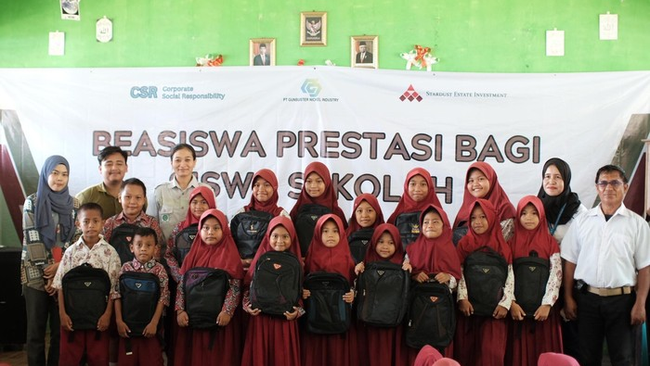 Komitmen PT GNI Dorong Pendidikan Berkualitas Anak-anak di Morut