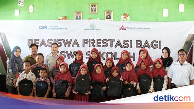 Komitmen PT GNI Dorong Pendidikan Berkualitas Anak-anak di Morut