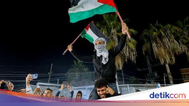 Warga Gaza-Israel Rayakan Kesepakatan Gencatan Senjata